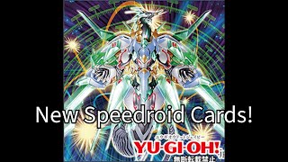 TCG News  New Speedroid Cards Supreme Darkness [upl. by Klute]