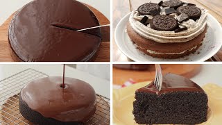 Satisfying Relaxing Video🍩🍪🎂🍰Oreo Chocolate Cake RecipeAsmrTiktok [upl. by Llewop]