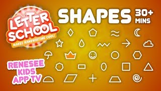 Draw and Learn Shapes in LetterSchool [upl. by Matthew176]