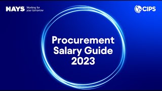 CIPS UK Salary Guide 2023 panel discussion [upl. by Ester]