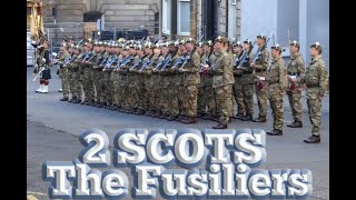 2 SCOTS The Royal Highland Fusiliers  March on The Colours [upl. by Ainaled]