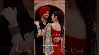 Mere beliya ve punjabi song🫀❤️🥰 satuts by gurnam bhullar  whatsapp statuspunjabi reels shorts [upl. by Imaon336]