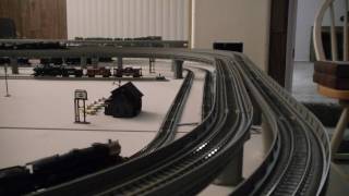 Kato N Scale Unitrack Layout Train Video 3 [upl. by Marthe793]