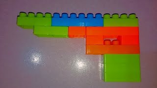 Satisfying DIY Rifle  ASMR Building Blocks  buildingblocks  popular candy asmr [upl. by Fayola]