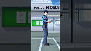 Polisi save yuta aida and miotrending animation games policeofficer sakuraschoolsimulator [upl. by Krusche736]