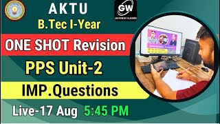 PPS I UNIT2 I ONE SHOT REVISION I by Pragya Maam I Gateway Classes [upl. by Mackenie]