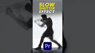 Slow Shutter Effect Premiere Pro tutorial [upl. by Nlyak854]