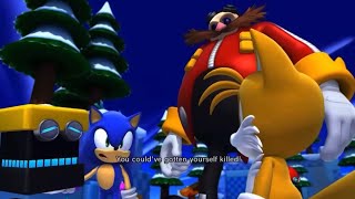 Sonic Lost World  Eggman saves Tails from getting hurt [upl. by Allista]