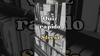 Quiz rapido STORIA [upl. by Adile331]