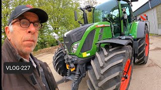 FARMVLOG 227 rondje Fendt 516 opkomst suikerbieten autocross Jelle [upl. by Peednam]