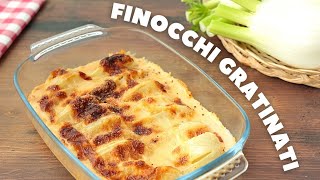 FINOCCHI GRATINATI AL FORNO Ricetta Facile  Fatto in Casa da Benedetta shorts [upl. by Adnalram593]