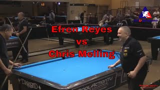 ACD 2018 Efren Reyes vs Chris Melling [upl. by Nosneb]