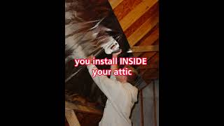 What Is AtticFoil Radiant Barrier energyefficency diy attic atticinsulation atticventilation [upl. by Ahtelahs]