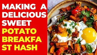 Sweet Potato Breakfast Hash  Healthy amp Flavorful Morning Recipe [upl. by Simson]