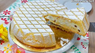 CASSATA SICILIANA AL FORNO  RICETTA ORIGINALE SICILIANA DAL SAPORE ECCEZIONALE  RICETTA FACILE [upl. by Gwendolen]