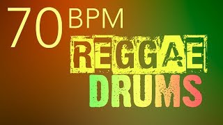 70 BPM  Reggae Drum Track [upl. by Lednem]