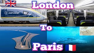 EUROSTAR LONDON TO PARIS VIA UNDERWATER TUNNEL [upl. by Main]