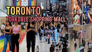 Toronto Yorkdale Shopping Centre Mall Toronto Canada 4k [upl. by Adnole]