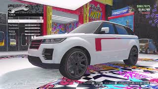 Customizing Gallivanter Baller Car  Autoshop GTA Online [upl. by Sokul163]