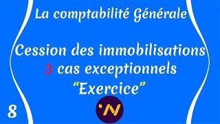 8 Cession des immobilisations amortissables comptabilité générale [upl. by Lednahc]