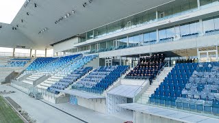 Bijeloplavi posjetili novi stadion i kamp NK Osijek [upl. by Myrlene134]