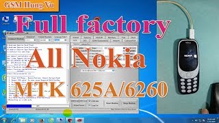 Format Factory Nokia 3310 and All Nokia by tool and USBGSM Hung Vu [upl. by Marlowe]