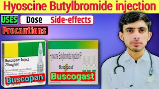 Hyoscine Butylbromide injection Uses  Buscogast injection  Buscopain injection [upl. by Russ]