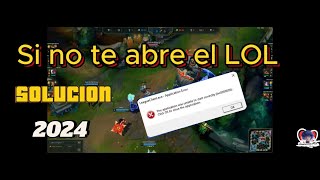 Error lol 0xc0000005 2024 League of Legends  leagueoflegends vanguard lol riot soluciones [upl. by Ahgiela]