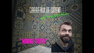 Comment poser du carrelage imitation carreaux de ciment [upl. by Ttesil]