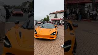 Beautiful Papaya Orange McLaren 750s did McLaren do enough automobile carshow rich rich racing [upl. by Nylarahs]