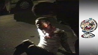 Brutal night time policing in Apartheidera Soweto 1990 [upl. by Elyrpa]