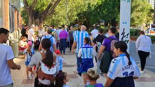 Brutal la afición Malaguista en cada partido que juega el Málaga CF [upl. by Heber592]