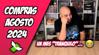 💲COMPRAS AGOSTO 2024💲  Juegos De Mesa  UN MES quotTRANQUILOquot😂 [upl. by Keating]