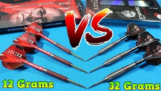 All About Dart Weight amp A Comparison Between the Lightest and Heaviest Darts In The PDC [upl. by Colwell814]