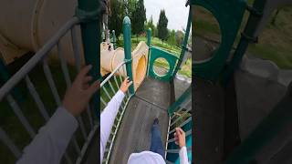 bella ciao playground parkour running pov [upl. by Oynotna]