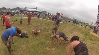 Spartan Beast Ohio 2017  Burpees [upl. by Nylaf]