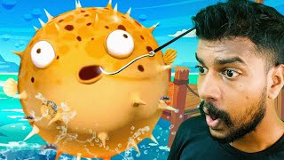 PUFFERFISH CAUGHT BY A FISHERMEN 😰 I AM FISH Part 3 [upl. by Otrepur]