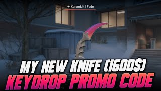 MY NEW KNIFE 1600 CS2 CASE OPENING 2024 keydrop FREE 050  HOW TO GET FREE SKINS CS2 [upl. by Savihc]