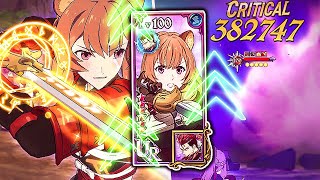 RAPHTALIA NOW BUFFED SUPER CRAZY MAX HP MONO BLUE FITORIA DPS COMBO 7DS Grand Cross [upl. by Nonnel]