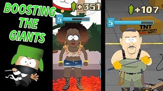 Boosting the GIANTS in Team Wars  South Park Phone Destroyer [upl. by Shuman774]