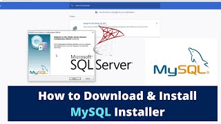 How to Download amp Install MySQL on Windows  MySQL Installer 1 [upl. by Otsirave523]