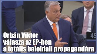 Orbán Viktor Önök akarnak minket kioktatni demokráciából  20241009 [upl. by Yendroc]