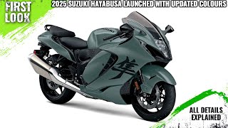 2025 Suzuki Hayabusa Launched With New Exciting Colors  Explained All Spec Features And More [upl. by Jared]