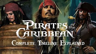 The Pirates of the Caribbean Timeline Explained 2022 ft Sea of Thieves  The SEA [upl. by Cohdwell]