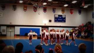 Northern Middle School Cheer 2013 [upl. by Kasevich623]