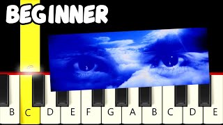 Children  Robert Miles  Fast and Slow Piano Tutorial  Beginner [upl. by Dene]