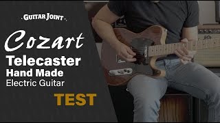 Cozart Telecaster Custom Maple Hand Made Electric Guitar TEST [upl. by Giacomo]