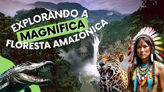 Explorando a Magnífica Amazônia Paisagens Deslumbrantes Fauna Exótica e Rios Serpenteantes [upl. by Lindly]