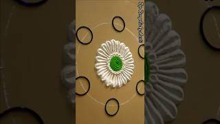 Beautiful Rangoli Design For Diwali Festival ✨️ rangoli diwali festival shorts art creative [upl. by Otreblide]