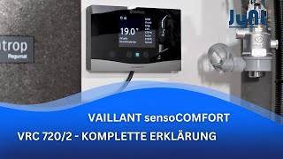 Erklärung Einweisung in die Regelung Steuerung Vaillant Wärmepumpe sensoCOMFORT VRC 7202 Teil 5 [upl. by Luigi943]